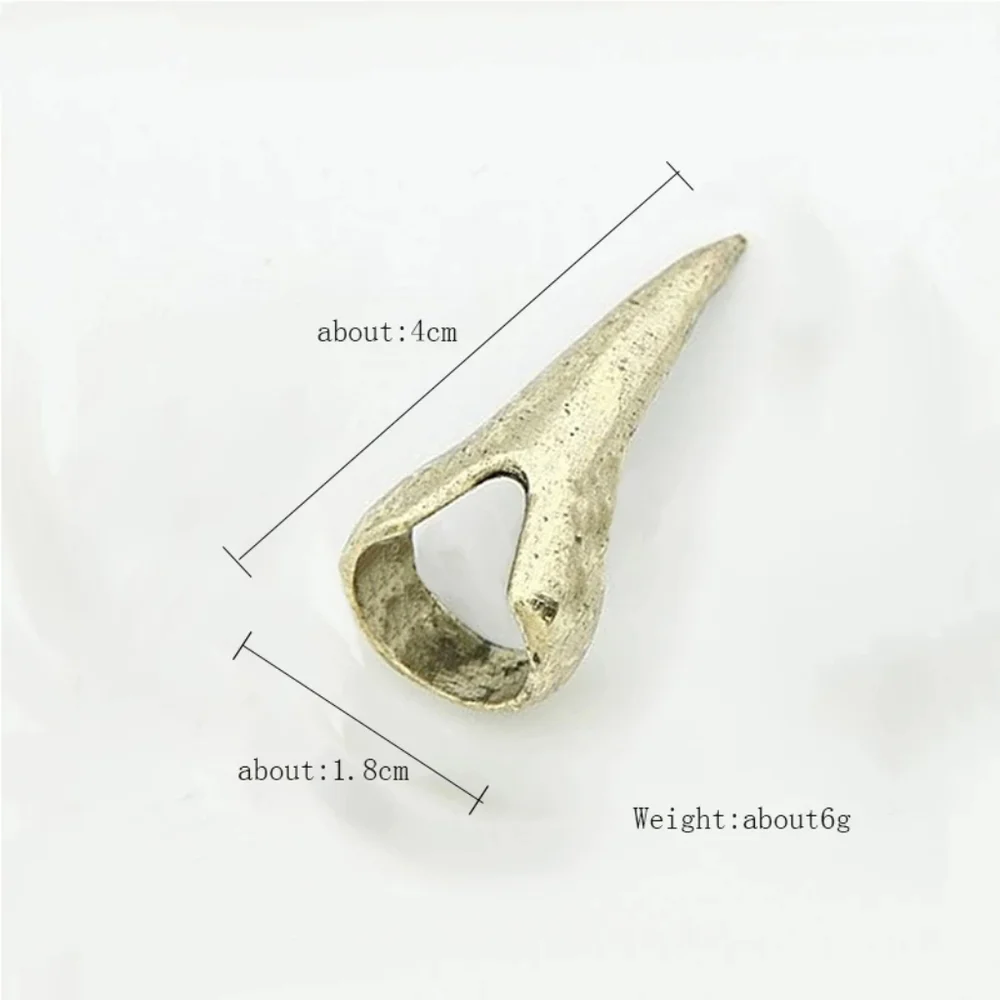 Gold Talon Nail Claw Ring
